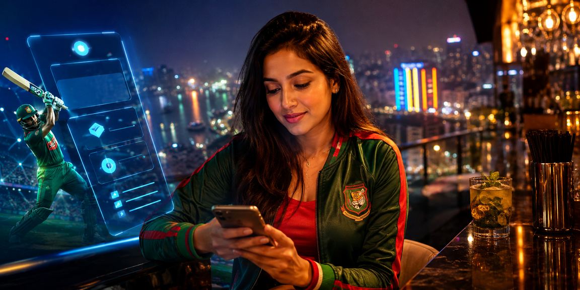নারায়ণগঞ্জে মোবাইলে ক্রিকেট বেটিং করছেন একজন উৎসাহী বাংলাদেশি খেলোয়াড়