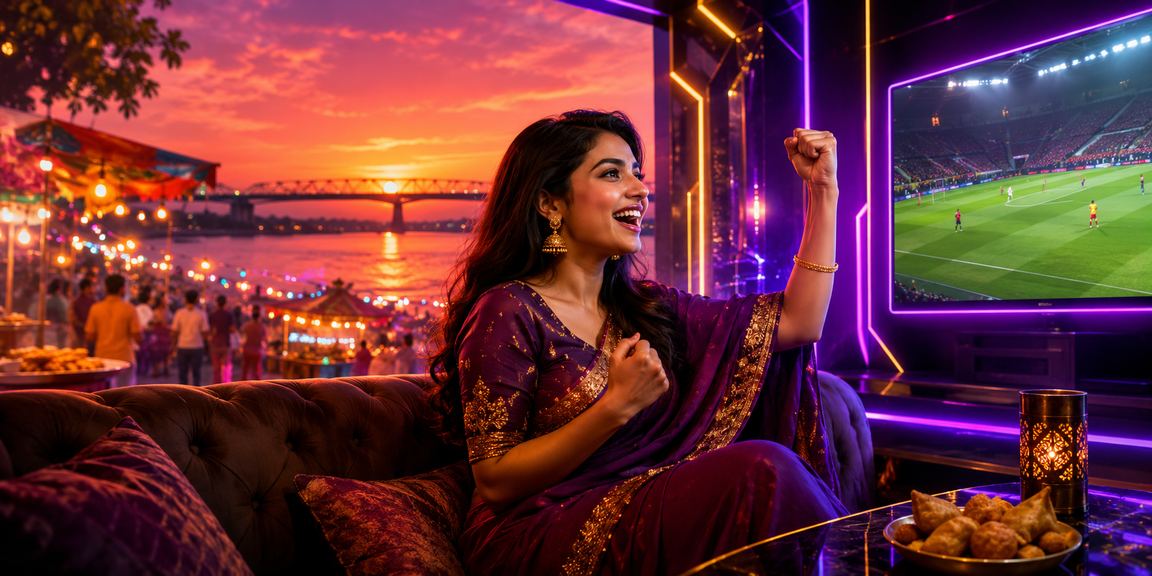 রাজশাহীর নাইট মার্কেটে মোবাইলে স্পোর্টস বেটিং করার দৃশ্য
